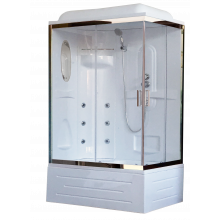 Душевая кабина Royal Bath RB8100BP2-T-CH-L (прозрачное) левая